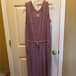 Purple Sleeveless Jumpsuit size XL